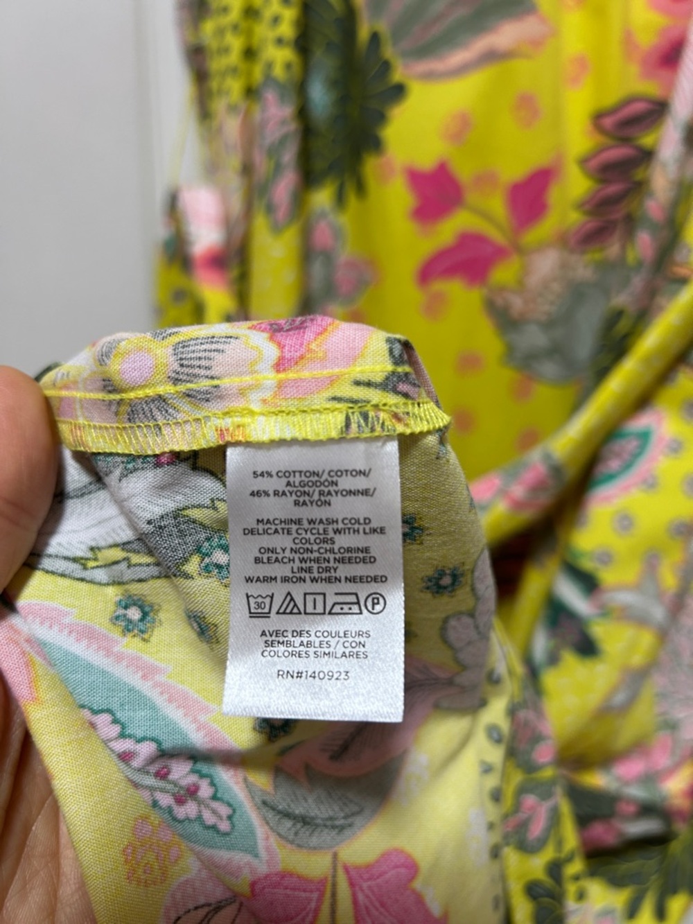 💗NWT LOFT Yellow Floral Strappy Flounce Midi Dress - Size 14 - Picture 9 of 9